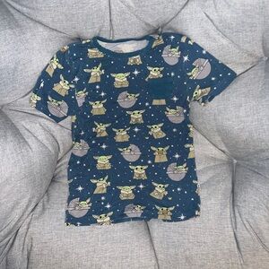 Little Sleepies Blue Star Wars Short Sleeve Tee